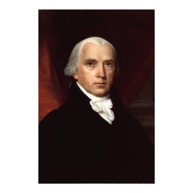 Foto Retrato del presidente James Madison de John Vande (Frente)
