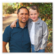 Retrato familiar 6x6 Square Photo