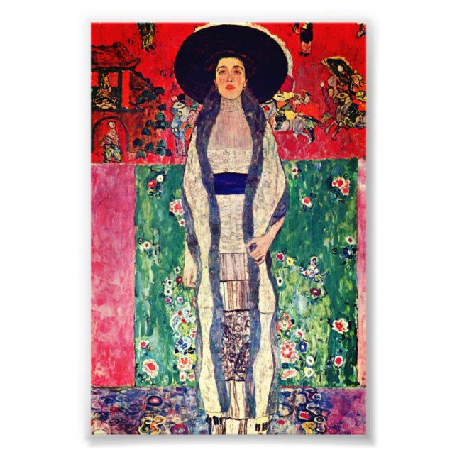 Foto Retrato Gustav Klimt de Adele Bloch-Bauer II (Frente)