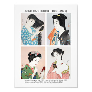 Foto Retratos de mujeres japonesas - Goyō Hashiguchi