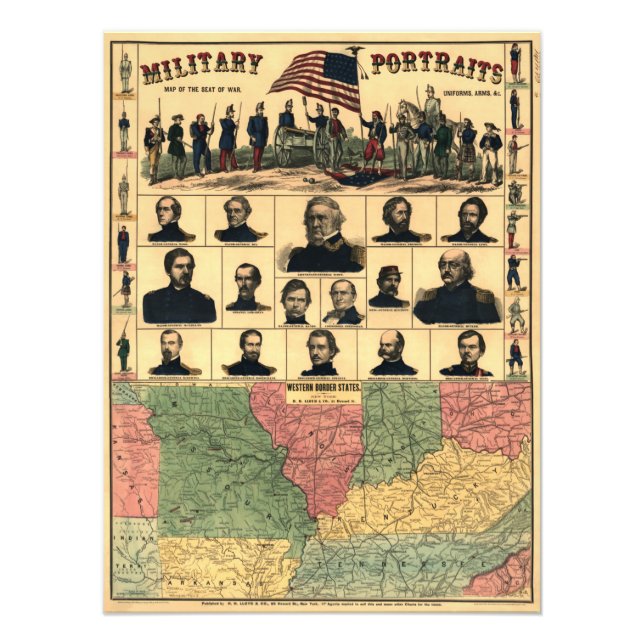 Foto Retratos militares en la frontera de la guerra civ (Frente)