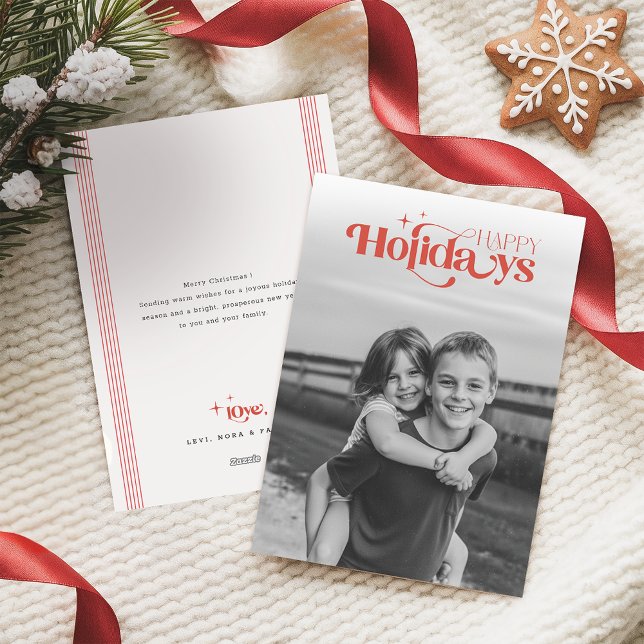 Foto Retro de Navidad en Blanco y Negro Minimalist (Subido por el creador)