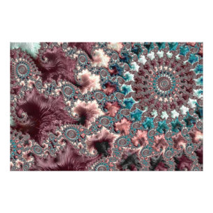 Foto Retro Groovy Ecléctico Bohemio Espiral Fractal