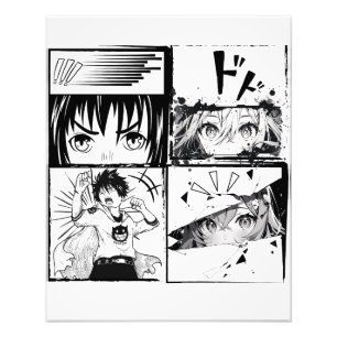 Foto Retro Retro Anime acciones cuadrículas