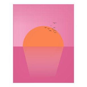 Foto Retro Sunset