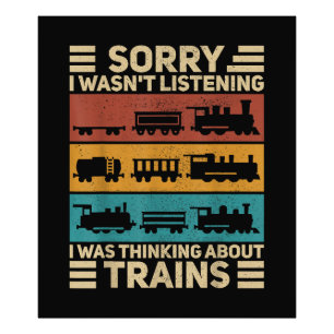 Foto Retro Wagon Train Lover Modelo Conductor Ferroviar