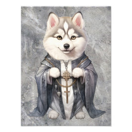 Foto Rey sacerdote Perro Husky Siberiano