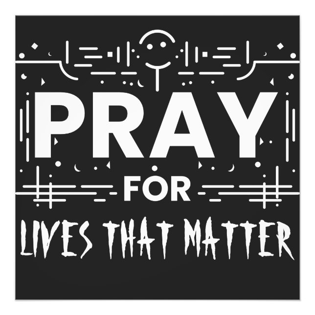 Foto Rezar por vidas que importan (Frente)