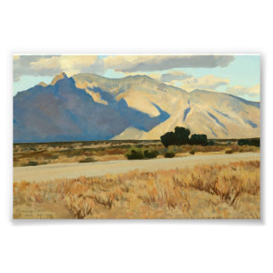 Foto Ridge y Rillito, Arizona, por Maynard Dixon