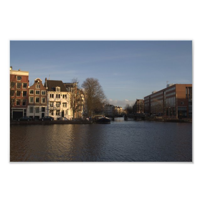 Foto Río Amstel, Amsterdam (Frente)