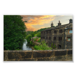 Foto Río Calder desde el puente de Hawksclough