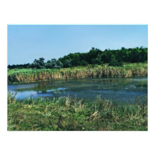 Foto Río Molochnaya cerca de Melitopol. Ucrania del Sur