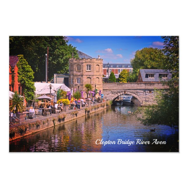 Foto Río puente Clopton Avon Stratford (Frente)