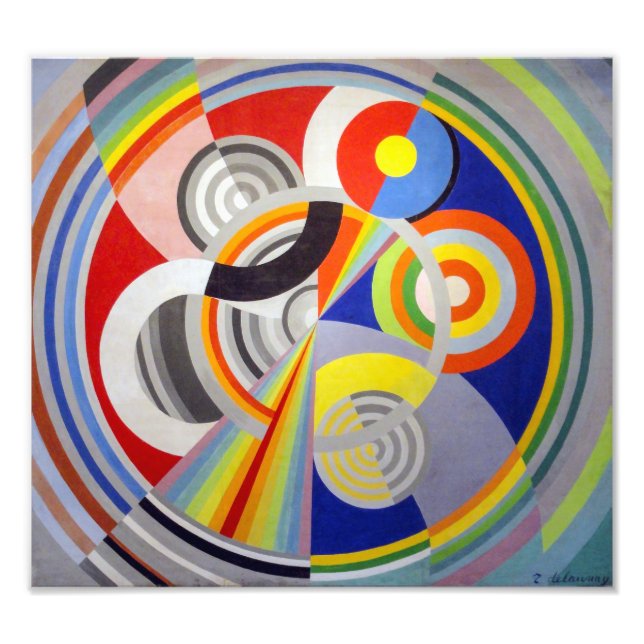 Foto Ritmo no 1 | Robert Delaunay | (Frente)