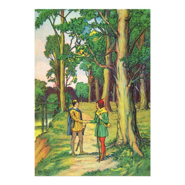 Foto Robin Hood y Little John  (Frente)