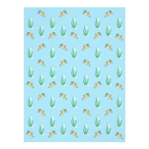 Foto Robins rojos y gotas de nieve