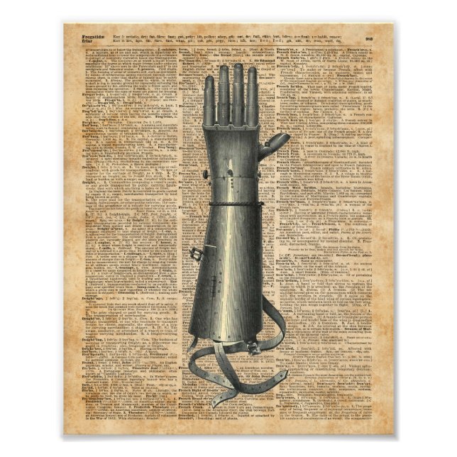 Foto Robo Hand,Arte Diccionario de Brazo Artificial (Frente)