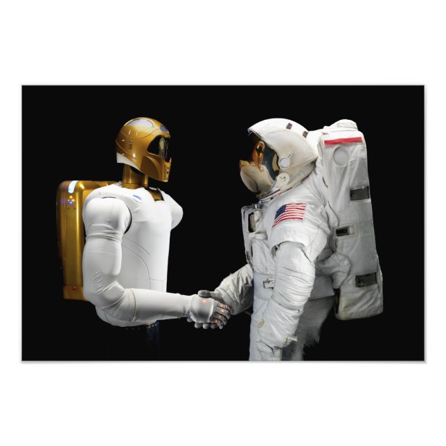 Foto Robonaut 2, un astronauta hel 2 humanoide dexteros (Frente)
