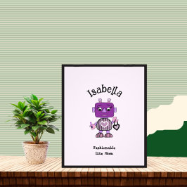 Foto Robot de moda bib bebé