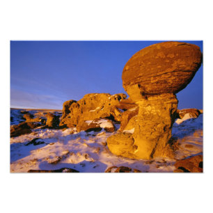 Foto Rocas de Jerusalén en invierno cerca de Sweetgrass