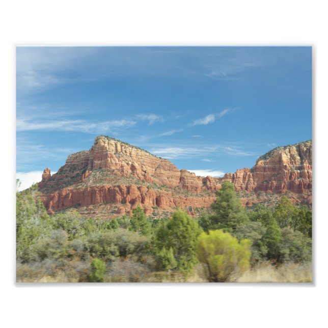 Foto rocas rojas de Sedona (Frente)