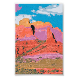 Foto Rock Rojo, Sedona, Arizona, arte moderno