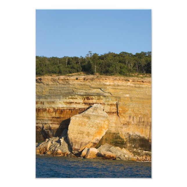 Foto Rock Slabs, Pictured Rocks National Lakeshore, MI (Frente)