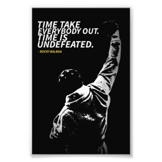 Foto Rocky Balboa quotes Photo Enlargement