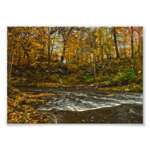Foto Rocky Fork Creek, otoño, Ghana, Ohio