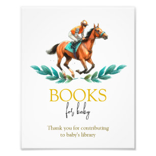 Foto Rodeo Baby Shower Book for Baby Rótulo