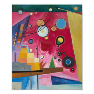 Foto Rojo Intenso Kandinsky