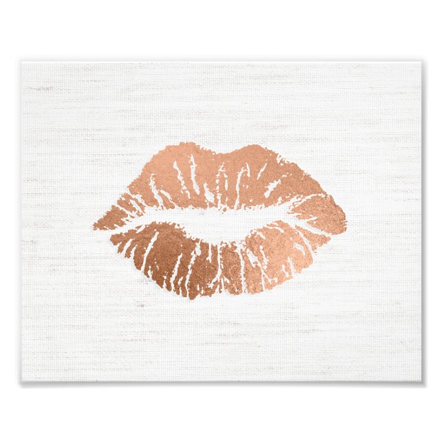Foto Rosa de efecto Relieve metalizado dorado Boda de l (Frente)