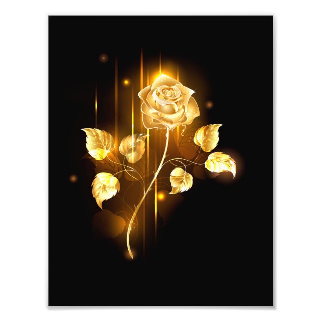 Foto Rosa de oro (rosa de oro) (Frente)