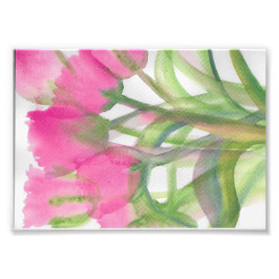 Foto rosa de tulipano