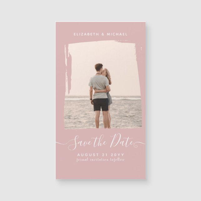 FOTO Rosa Dusty PRESUPUESTARIA Guardar la fecha Mo (Anverso)