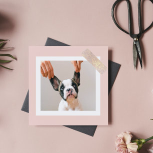 Foto rosa pastel personalizada