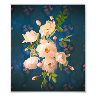 Foto Rosas rojas en polvo romántico