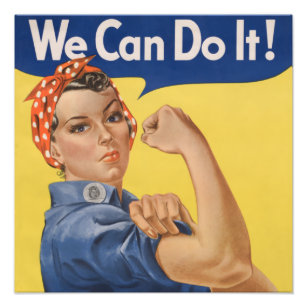 Foto Rosie the Riveter Strong Women in Workforce