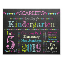 Foto Rótulo de guardería - Volver a la escuela Rótulo C