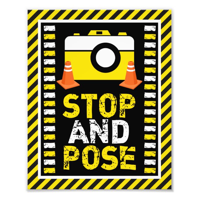 Foto Rótulo de la cabina fotográfica de construcción ・  (Frente)