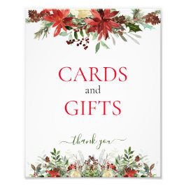Foto Rótulo de Navidades de tarjetas y regalos