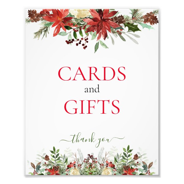 Foto Rótulo de Navidades de tarjetas y regalos (Frente)