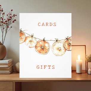 Foto Rótulo de tarjetas de matrimonio y regalos para Na