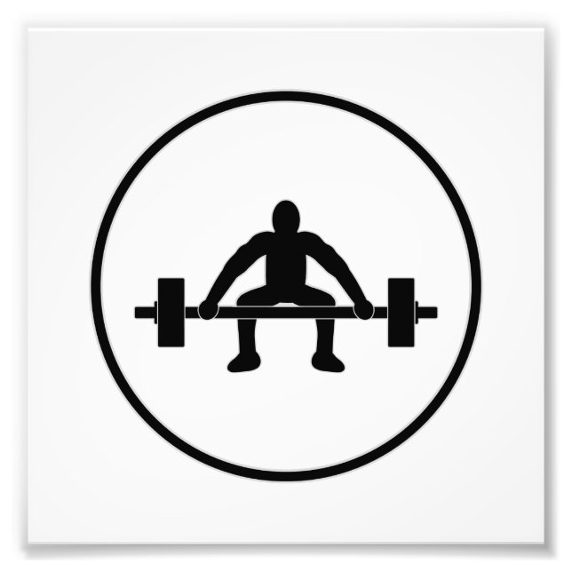 Foto Rótulo del elevador de peso (Frente)