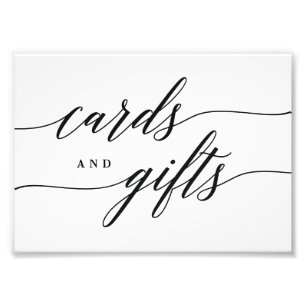 Foto Rótulo Regalos de Tarjetas Elija su guión moderno