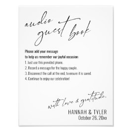 Foto Rótulo simple y elegante del libro de audio para i