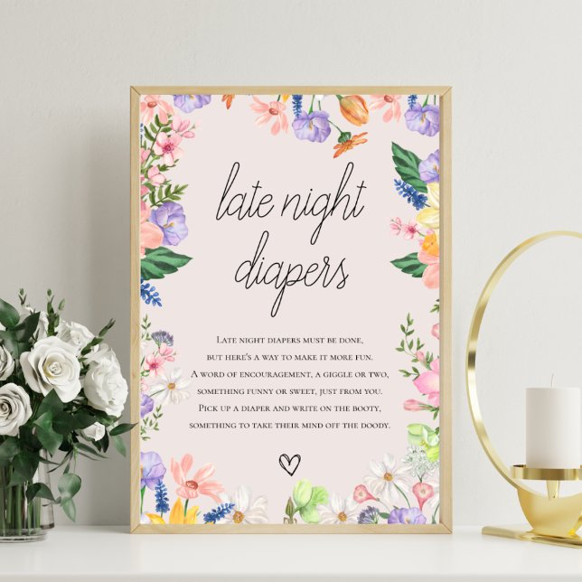 Foto Rótulo Wildflower Spring Late Night Diapers (Subido por el creador)