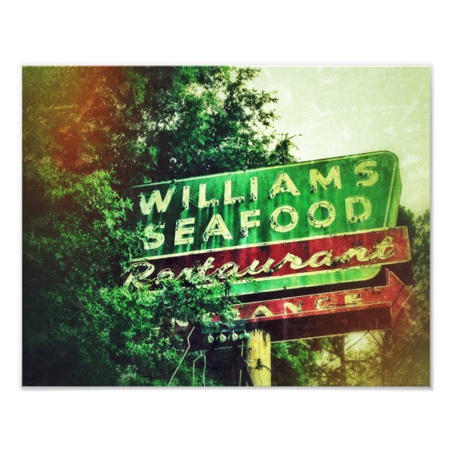 Foto Rótulo Williams Seafood (Frente)