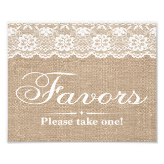 Foto Rótulos bodas - Burlap & Lace - Favores -