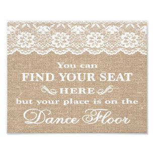 Foto Rótulos bodas - Burlap & Lace - Find Your Seed -